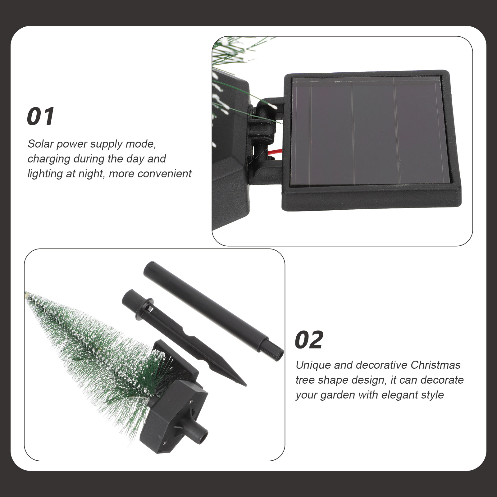 Outdoor Waterproof Garden Sola - Christmas Lights Outdoor 评论和价格