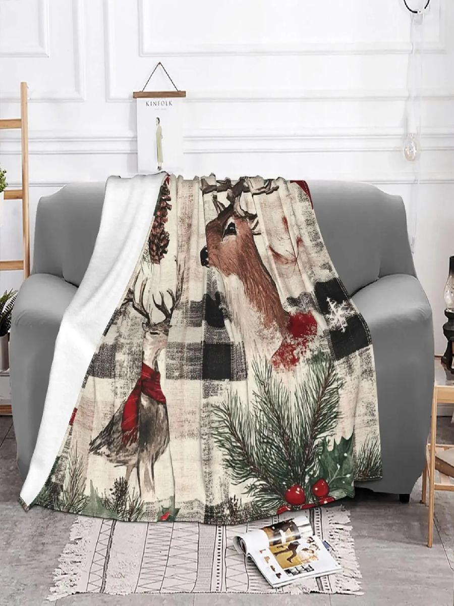 Throw Blanket for Couch UltraS - Christmas Throw Blanket 评论和价格