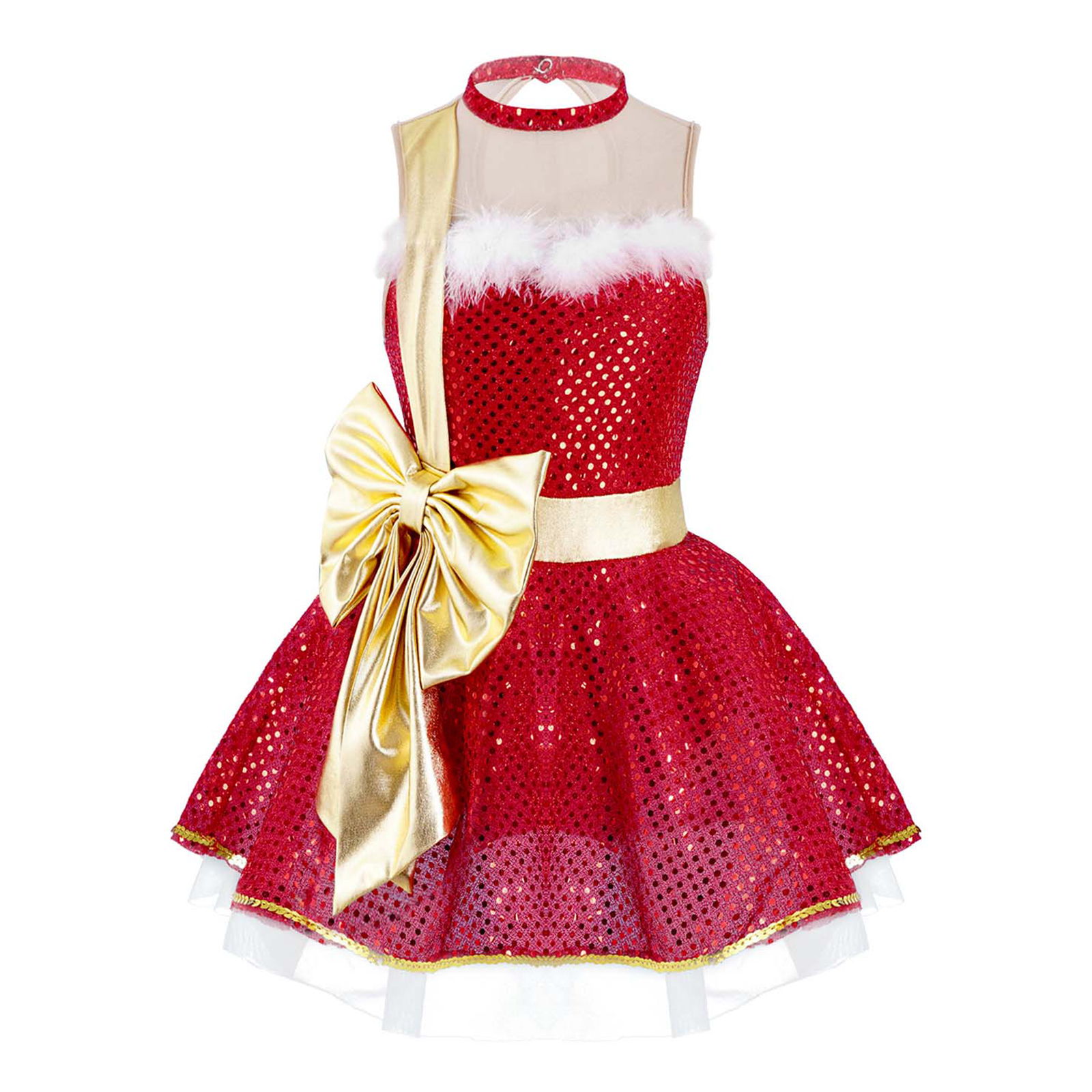 Kids Girls Christmas Xmas Elf  - Elf Costume Christmas 评论和价格