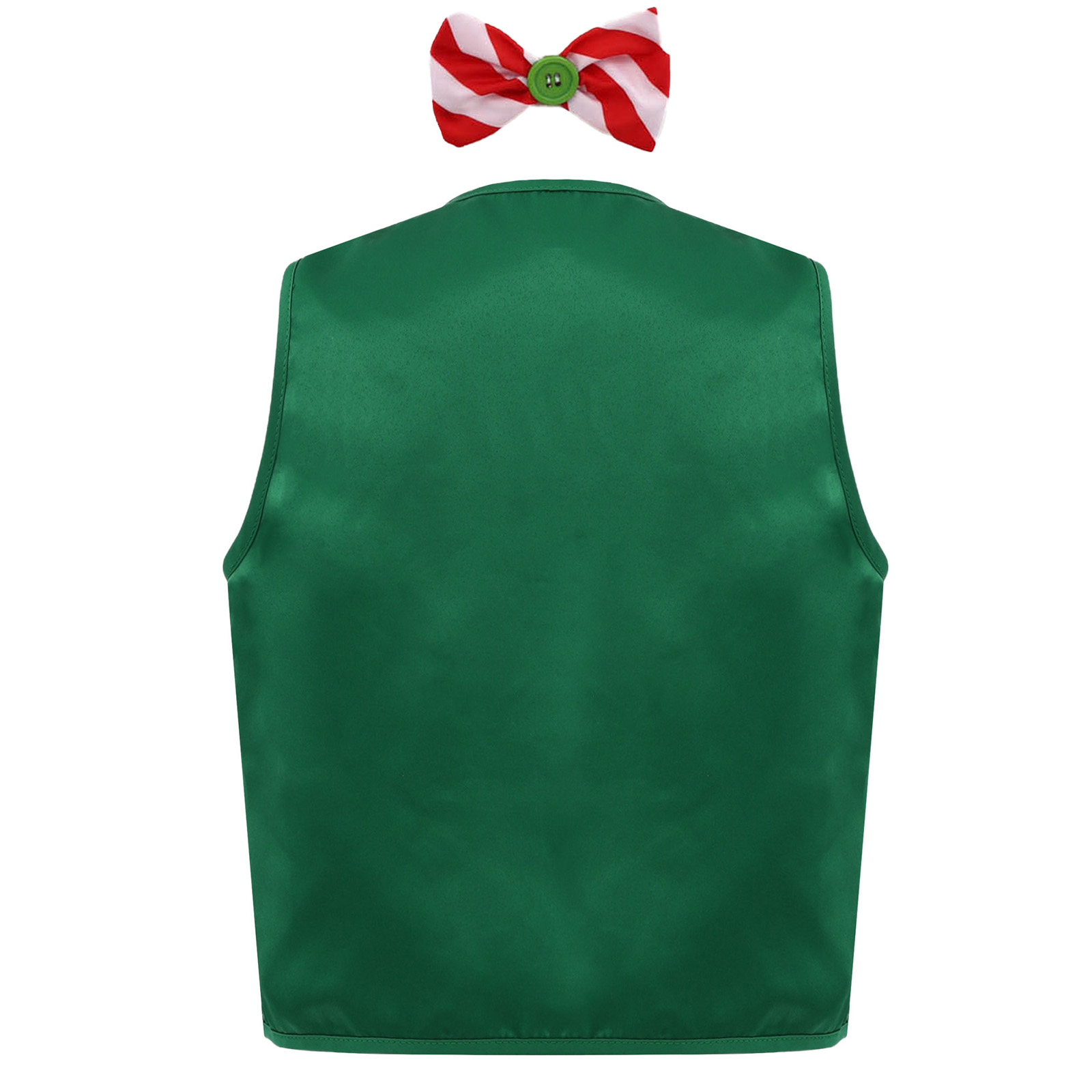 Boys Girls Christmas Shiny Seq - Elf Costume Christmas 评论和价格