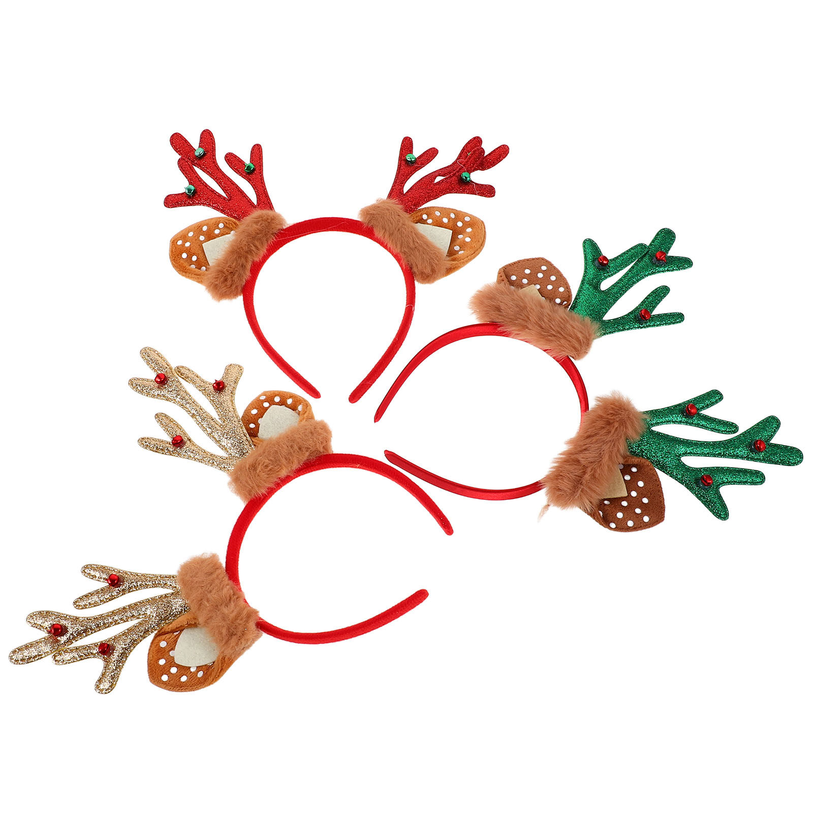 3Pcs Christmas Reindeer Antler - Reindeer Antlers Headband 评论和价格