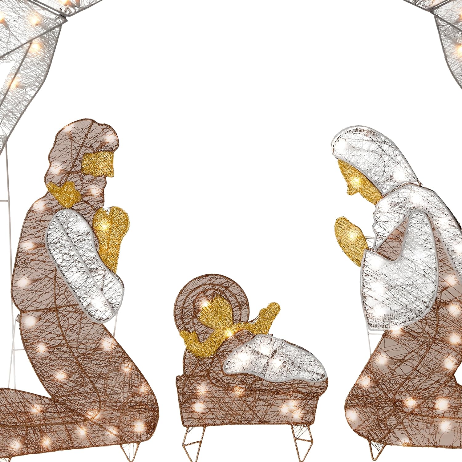 4.5 ft Pre-lit Artificial Chri - Christmas Tree Artificial 评论和价格
