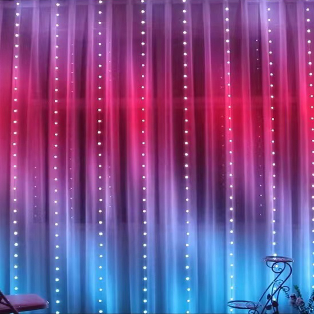 3M RGB Smart LED Curtain Light - Led Fairy String Lights 评论和价格