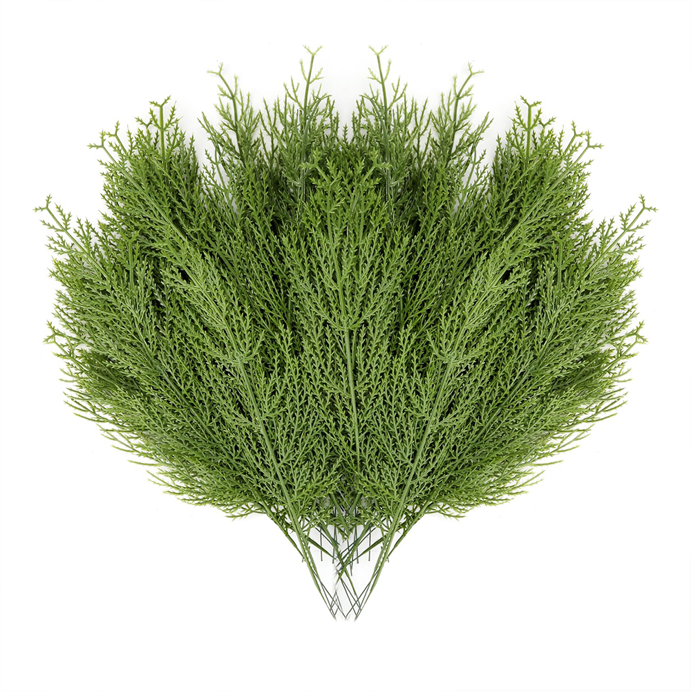 20Pcs Artificial Pine Sprigs F - Christmas Wreath Fake 评论和价格