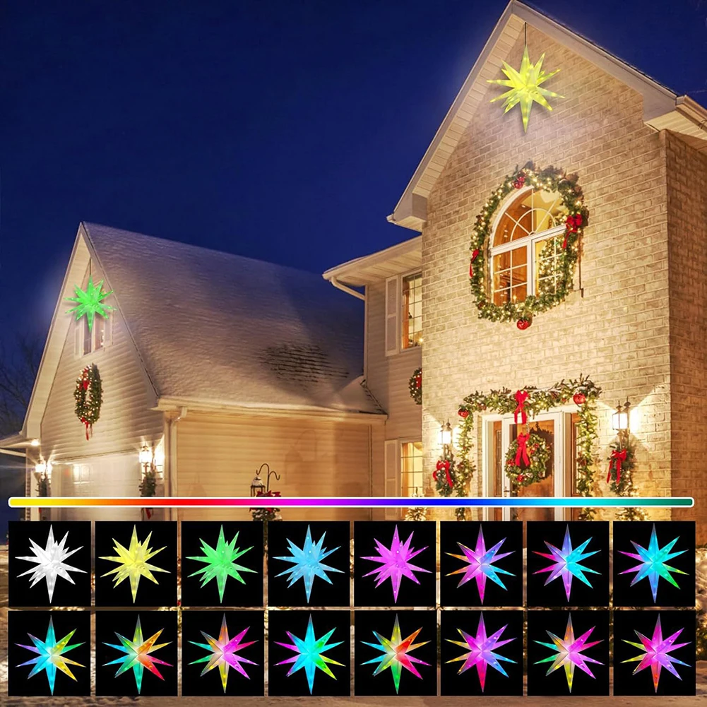 25/40/50/60CM Christmas Star L - Star Tree Topper 评论和价格